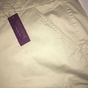 Khaki Lane Bryant Shorts